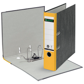 Ordner 1080 A4 80mm gelb Pappe Leitz 1080-50-15 Produktbild