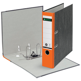 Ordner 1080 A4 80mm orange Pappe Leitz 1080-50-45 Produktbild