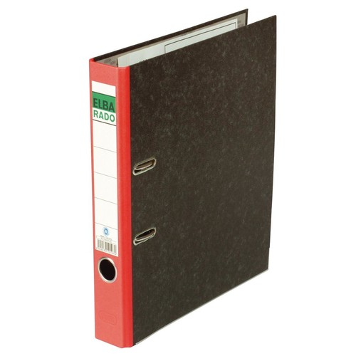 Ordner Rado A4 50mm rot Pappe Elba 100555310 Produktbild