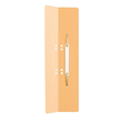 Einhänge-Heftrücken ohne Heftfalz mit Kunststoff-Deckschiene 60x305mm chamois Karton Leitz 3720-00-11 (PACK=25 STÜCK) Produktbild