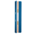 Einhänge-Heftrücken mit Heftfalz mit Kunststoff-Deckschiene 60x305mm blau Karton Leitz 3726-00-35 (PACK=25 STÜCK) Produktbild