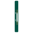 Einhänge-Heftstreifen lang mit Kunststoff-Deckschiene 35x310mm grün PP Leitz 3711-00-55 (PACK=25 STÜCK) Produktbild