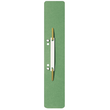 Einhänge-Heftstreifen lang mit Kunststoff-Deckschiene 60x305mm grün Karton Leitz 3700-00-55 (PACK=25 STÜCK) Produktbild