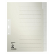 Register Blanko A4 überbreit 240x300mm 12-teilig grau Papier Leitz 1222-00-85 Produktbild