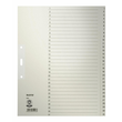 Register A4 überbreit 240x300mm Zahlen 1-31 grau Papier Leitz 1231-00-85 Produktbild