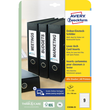 Rückenschilder zum Bedrucken 30x190mm kurz schmal auf A4 Bögen weiß zum Stecken Zweckform C32266-25 (PACK=225 STÜCK) Produktbild Additional View 1 S