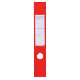 Rückenschilder mit Einsteckschild Ordofix 60x390mm lang breit rot selbstklebend Durable 8090-03 (BTL=10 STÜCK) Produktbild