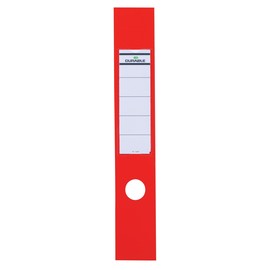 Rückenschilder mit Einsteckschild Ordofix 60x390mm lang breit rot selbstklebend Durable 8090-03 (BTL=10 STÜCK) Produktbild
