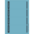 Rückenschilder zum Bedrucken 61x192mm kurz breit blau selbstklebend Leitz 1685-20-35 (PACK=100 STÜCK) Produktbild