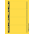 Rückenschilder zum Bedrucken 61x192mm kurz breit gelb selbstklebend Leitz 1685-20-15 (PACK=100 STÜCK) Produktbild