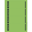 Rückenschilder zum Bedrucken 61x192mm kurz breit grün selbstklebend Leitz 1685-20-55 (PACK=100 STÜCK) Produktbild