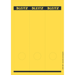 Rückenschilder zum Bedrucken 61x285mm lang breit gelb selbstklebend Leitz 1687-00-15 (PACK=75 STÜCK) Produktbild