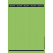 Rückenschilder zum Bedrucken 39x285mm lang schmal grün selbstklebend Leitz 1688-00-55 (PACK=125 STÜCK) Produktbild