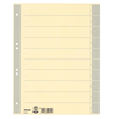 Trennblätter mit abschneidbaren Taben A4 240x300mm grau teilfarbig Karton Esselte 621023 (PACK=100 STÜCK) Produktbild