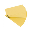 Trennstreifen gelocht 105x240mm gelb vollfarbig recycling BestStandard (PACK=100 STÜCK) Produktbild
