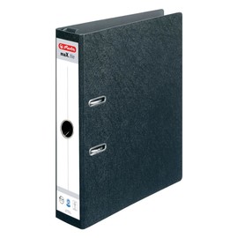 Hängeordner maX.file A4 70mm schwarz Pappe Herlitz 300002762 Produktbild