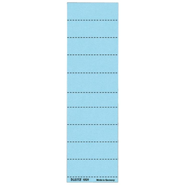 Blanko-Schildchen für Hängemappen 60x21mm blau Leitz 1901-00-35 (BTL=100 STÜCK) Produktbild