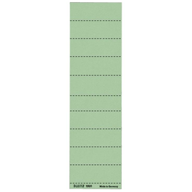 Blanko-Schildchen für Hängemappen 60x21mm grün Leitz 1901-00-55 (BTL=100 STÜCK) Produktbild