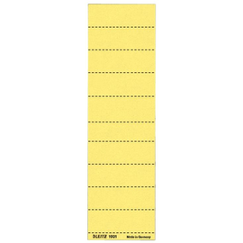 Blanko-Schildchen für Hängemappen 60x21mm gelb Leitz 1901-00-15 (BTL=100 STÜCK) Produktbild