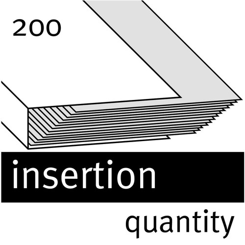 Ösenhefter 1/1 Vorderdeckel 240x305mm für 200Blatt gelb Karton Elba 100551871 Produktbild Additional View 2 L