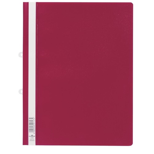 Schnellhefter mit Abheftschieber A4 überbreit rot Durable 2580-03 Produktbild Front View L
