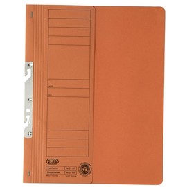 Schlitzhefter 1/2 Vorderdeckel für kaufmännische Heftung 240x305mm für 200Blatt orange Karton Elba 100551895 Produktbild