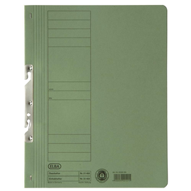 Schlitzhefter 1/1 Vorderdeckel für kaufmännische Heftung 240x305mm für 200Blatt grün Karton Elba 100551886 Produktbild