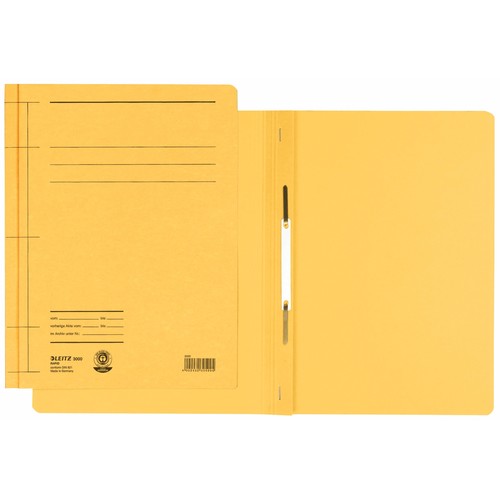 Schnellhefter Rapid A4 gelb Karton Leitz 3000-00-15 Produktbild Front View L