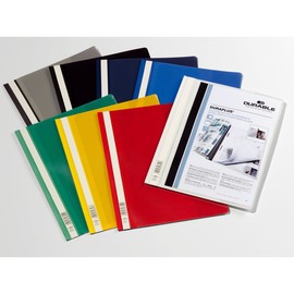 Präsentationshefter Duraplus A4 Überbreite schwarz Durable 2579-01 Produktbild