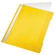 Schnellhefter Vorderdeckel transparent A4 gelb PP Leitz 4191-00-15 Produktbild