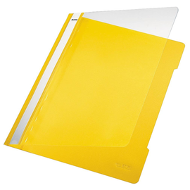 Schnellhefter Vorderdeckel transparent A4 gelb PP Leitz 4191-00-15 Produktbild