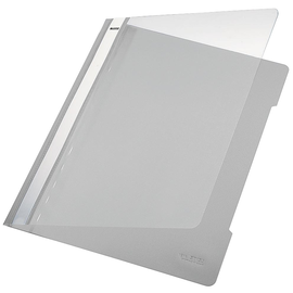 Schnellhefter Vorderdeckel transparent A4 grau PP Leitz 4191-00-85 Produktbild