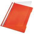 Schnellhefter Vorderdeckel transparent A4 orange PP Leitz 4191-00-45 Produktbild