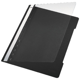 Schnellhefter Vorderdeckel transparent A4 schwarz PP Leitz 4191-00-95 Produktbild