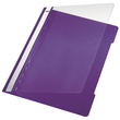 Schnellhefter Vorderdeckel transparent A4 violett PP Leitz 4191-00-65 Produktbild