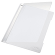 Schnellhefter Vorderdeckel transparent A4 weiß PVC Leitz 4191-00-01 Produktbild