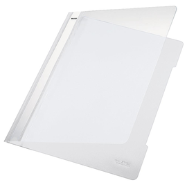 Schnellhefter Vorderdeckel transparent A4 weiß PP Leitz 4191-00-01 Produktbild