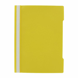 Schnellhefter Vorderdeckel transparent A4 gelb Plastik - neutral - 400152405 Produktbild