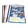 Schnellhefter Vorderdeckel transparent A4 grau Plastik - neutral - 840/05 Produktbild Additional View 1 S