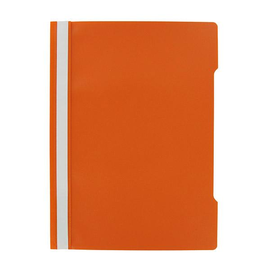 Schnellhefter Vorderdeckel transparent A4 orange Plastik - neutral - 100742145 Produktbild