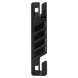 Flexofil Schlauchheftung Deckleiste für 1719 102x22mm schwarz Kunststoff Leitz 1720-00-95 (PACK=50 STÜCK) Produktbild