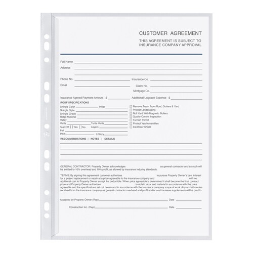 Prospekthüllen Oxford A4 120µ oben + Lochsseite offen PP blendfrei mit Verschlusslasche 100421184 (PACK=100 STÜCK) Produktbild Front View L