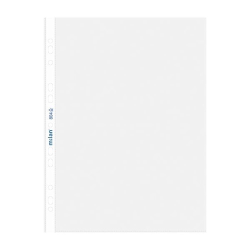 Prospekthüllen oben offen A4 60µ genarbt BestStandard 100814069 (PACK=100 STÜCK) Produktbild Front View L