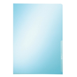 Sichthülle oben + rechts offen A4 150µ blau PVC Hartfolie Leitz 4100-00-35 Produktbild