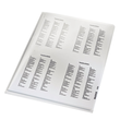 Sichthülle oben + rechts offen A4 100µ farblos PVC Hartfolie Leitz 4110-00-00 Produktbild