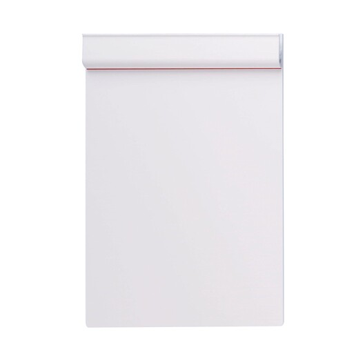 Klemmbrett Serie 231 Klemme kurze Seite A4 hoch weiß Kunststoff Maul 23101-02 Produktbild