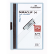 Klemmmappe Duraclip30 A4 bis 30Blatt blau Hartfolie Durable 2200-06 Produktbild