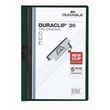 Klemmmappe Duraclip30 A4 bis 30Blatt petrol/dunkelgrün Hartfolie Durable 2200-32 Produktbild
