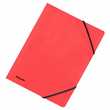 Eckspanner A4 für 250Blatt rot Karton Esselte 44204 Produktbild