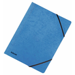 Eckspanner A4 für 250Blatt blau Karton Esselte 44201 Produktbild